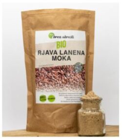 Bio rjava lanena moka